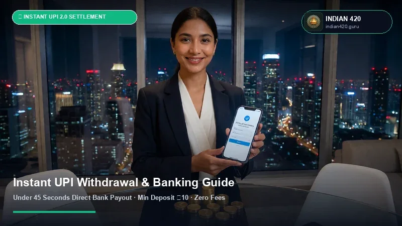 Indian 420 Instant UPI Withdrawal & ₹50 INR Deposit Tutorial